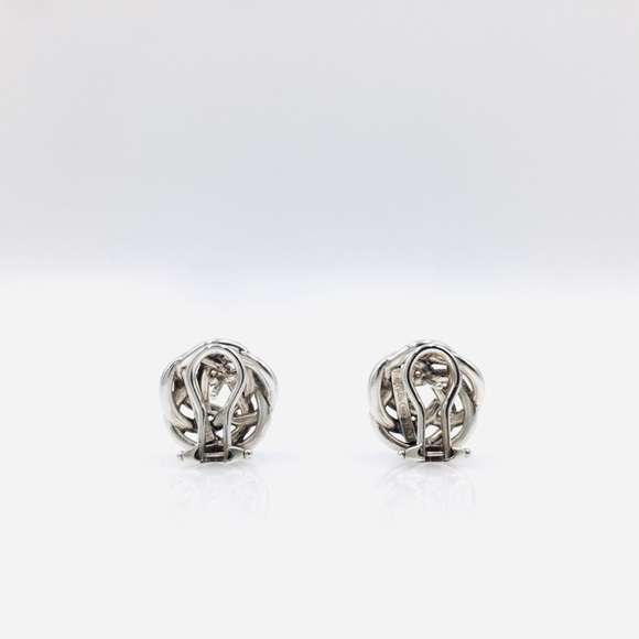 Tiffany & Co. Weave Knot Earrings - Picture 4 of 8